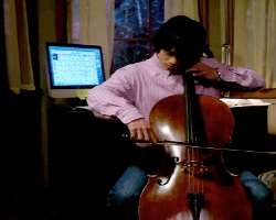 <b>Talents</b>:</br>He was good at playing the cello <b>Talents</b>:</br>He was good at playing the cello.